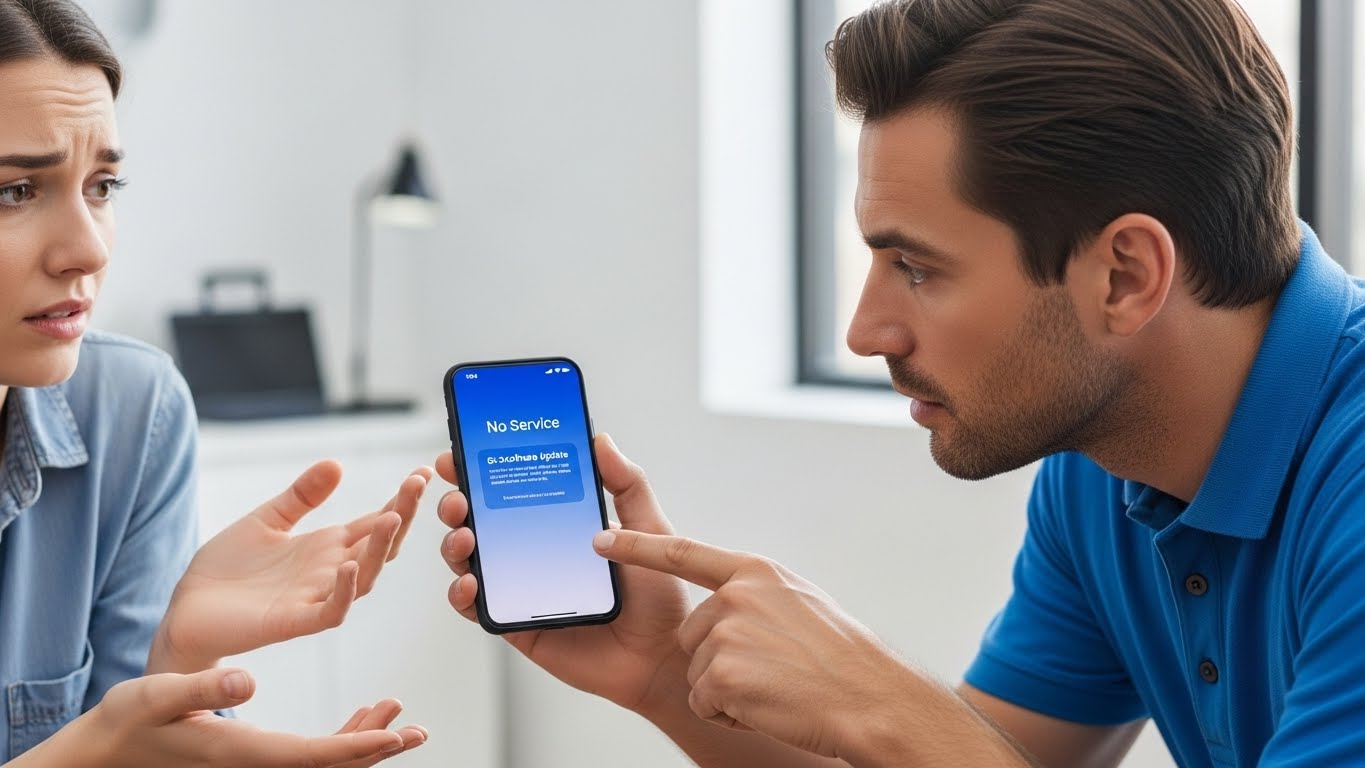 Phone No Signal After Update